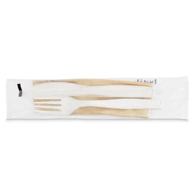 Set de tenedor, cuchillo y servilleta Betik 1 unidad-0