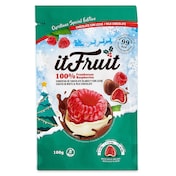 Frambuesas cubiertas con chocolate blanco y con leche ItFruit 100 g
