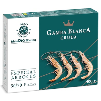 Gamba blanca cruda Dia Mari Marinera 400 g-0 Gamba blanca cruda Dia Mari Marinera 400 g-0