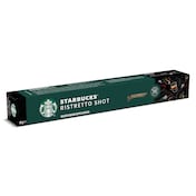 Cápsulas de café ristretto Starbucks 10 unidades