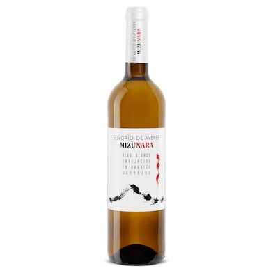 Vino blanco barrica japonesa Señorío de Ayerbe 75 cl-0