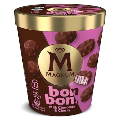 Tarrina Magnum bon bon cherry 12 unidades 168 g-0