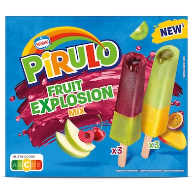 Pirulo fruit explosion mix Nestlé 6 x 45 g-0