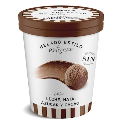 Tarrina de helado Artesano de cacao Dia Temptation 400 g-0