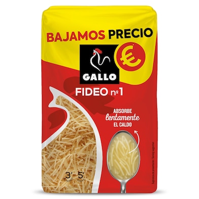 Fideo N.º 1 Gallo 400 g-0