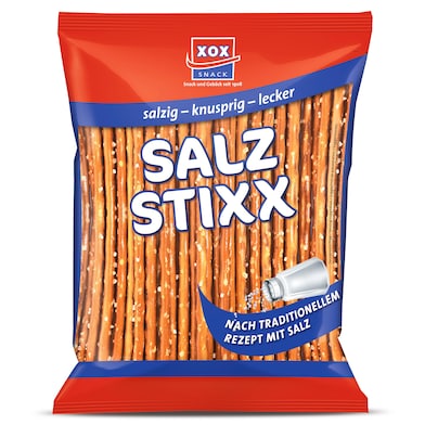 Palitos pretzel con sal Xox 250 g-0