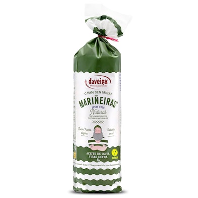Tostas de pan mariñeiras con aceite de oliva Daveiga 200 g-0