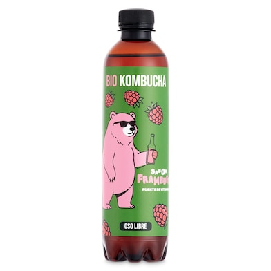 Kombucha frambuesa Oso libre 37 cl-0