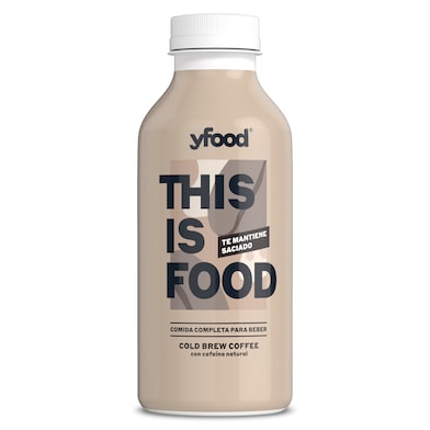 Batido sustitutivo sabor café Yfood 500 ml-0