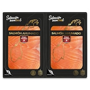 Salmón ahumado Noruego Dia Selección Mundial 2 x 125 g