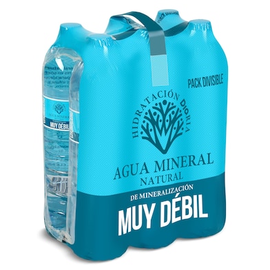 Agua mineral muy débil Dia pack 6 x 1.5 L-0