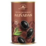 Aceitunas negras sin hueso aliñadas Dia Vegecampo 150 g