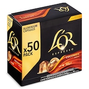 Cápsulas de café Colombia L'Or 50 unidades