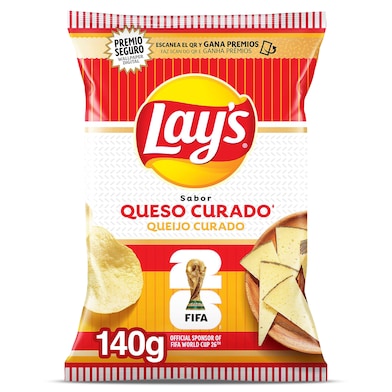 Lay's queso curado 140 g-0
