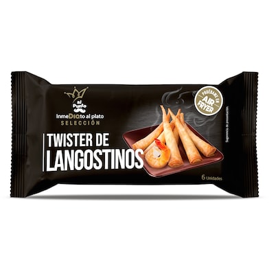 Twister de langostinos Dia Al Punto 120 g-0 Twister de langostinos Dia Al Punto 120 g-0