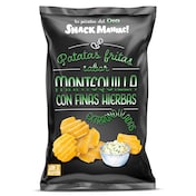 Patatas fritas sabor mantequilla y finas hierbas Dia Snack Maniac 150 g