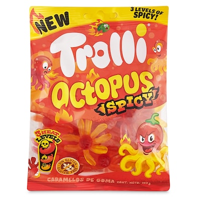 Pulpos picantes Trolli 100 g-0