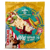Tortillas de trigo maxi Gremlins Dia Al Punto 360 g