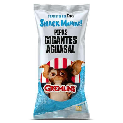 Pipas gigantes aguasal Gremlins Dia Snack Maniac 200 g-0
