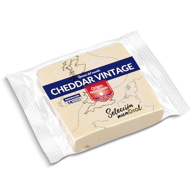 Queso cheddar vintage Dia Selección Mundial 200 g-0