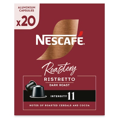 Cápsulas de café ristretto Nescafé 20 unidades-0