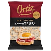 Mini tostas sabor trufa Ortiz 90 g