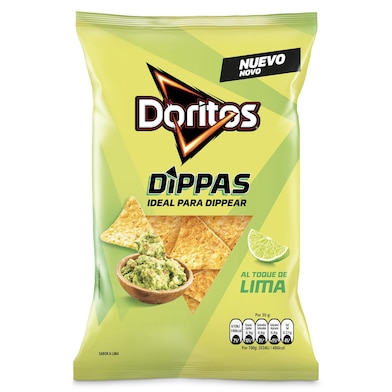 Doritos dippas al toque de lima 140 g-0 Doritos dippas al toque de lima 140 g-0