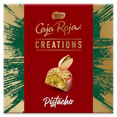 Bombones creations con pistacho Nestlé Caja Roja 112 g-0 Bombones creations con pistacho Nestlé Caja Roja 112 g-0