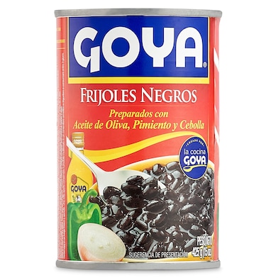 Frijoles negros guisados Goya 425 g-0