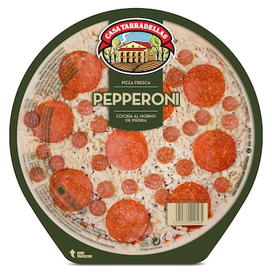 Pizza pepperoni Casa Tarradellas 405 g-0 Pizza pepperoni Casa Tarradellas 405 g-0