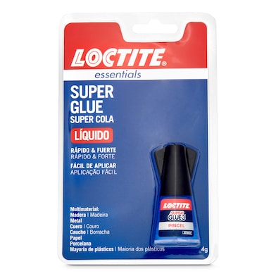 Pegamento super glue-3 con pincel Loctite 1 unidad-0