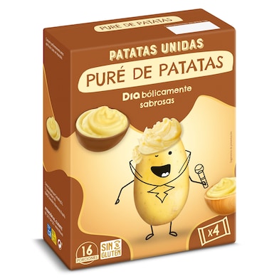Puré de patatas Dia Patatas Unidas 500 g-0