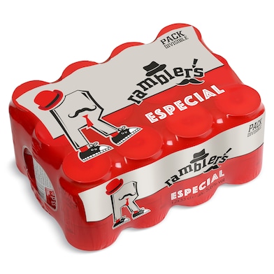 Cerveza especial Dia Ramblers pack 12 x 33 cl-0
