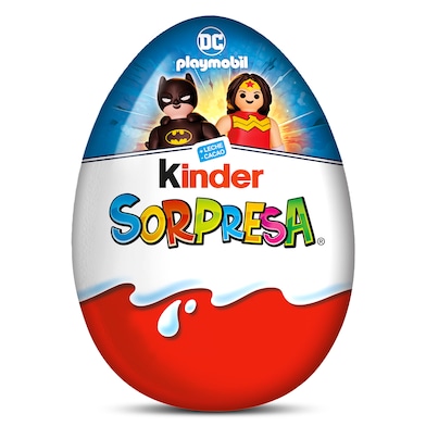 Huevo de chocolate con sorpresa Kinder 20 g-0 Huevo de chocolate con sorpresa Kinder 20 g-0