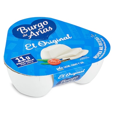 Queso fresco Burgo de Arias 3 x 72 g-0
