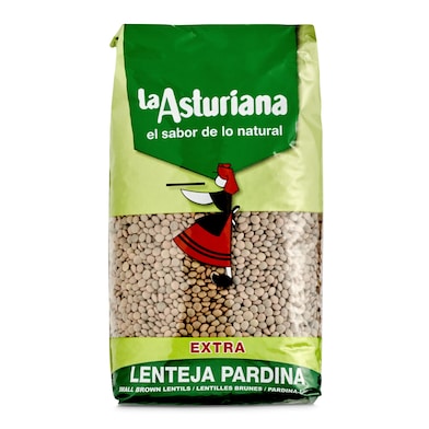 Lentejas pardinas La Asturiana 1 Kg-0