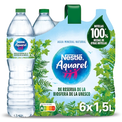 Agua mineral Aquarel pack 6 x 1.5 L-0