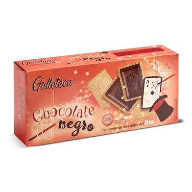 Galletas cubiertas de chocolate negro Galleteca de Dia 150 g-0