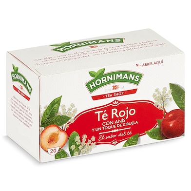 Té rojo con anís y un toque de ciruela Hornimans 20 unidades-0