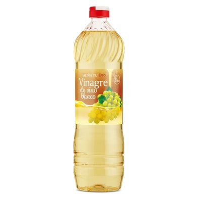 Vinagre de vino blanco Aliña tu Dia 1 L-0