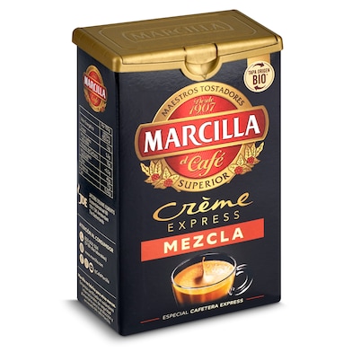 Café molido mezcla créme express Marcilla 250 g-0