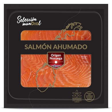 Salmón ahumado Noruego Dia Selección Mundial 200 g-0