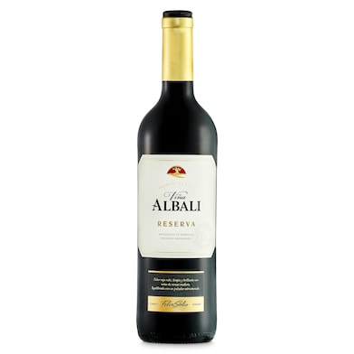 Vino tinto reserva D.O. Valdepeñas Viña Albalí 75 cl-0