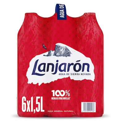 Agua mineral Lanjarón pack 6 x 1.5 L-0