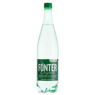 Agua mineral con gas Fonter 1 L-0