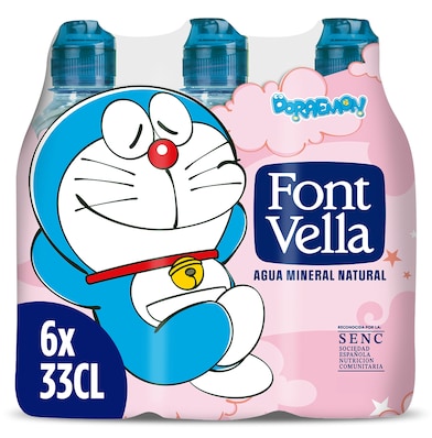 Agua mineral tapón sport Font Vella pack 6 x 330 ml-0