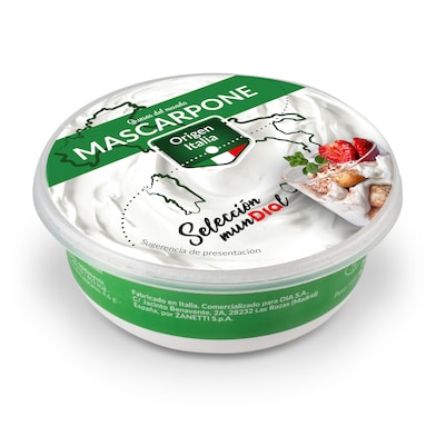 Queso mascarpone Dia Selección Mundial 250 g-0