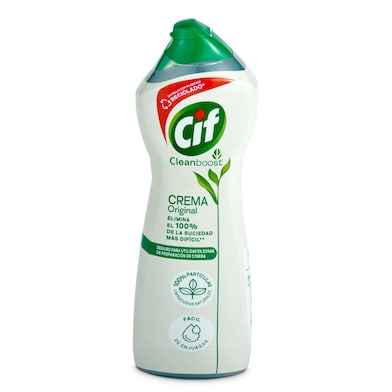Limpiador baño en crema blanco Cif 750 ml-0