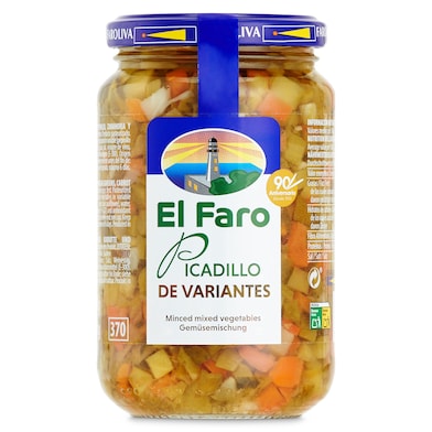 Picadillo de vegetales en vinagre El faro 200 g-0