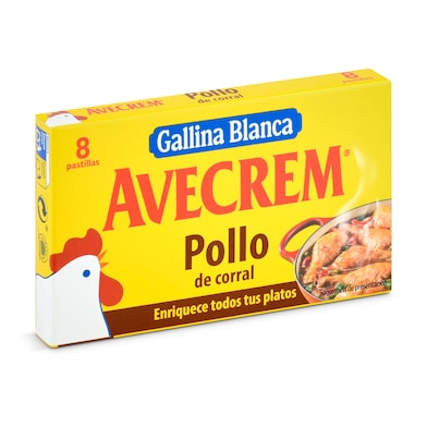 Avecrem Gallina Blanca 8 unidades-0